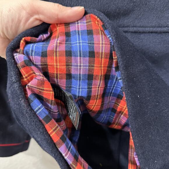 Little Bird by Jools Oliver Blue Wool Coat - Picture 6 of 9